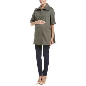 NEW HATCH women's the swing coat spring jacket in olive
